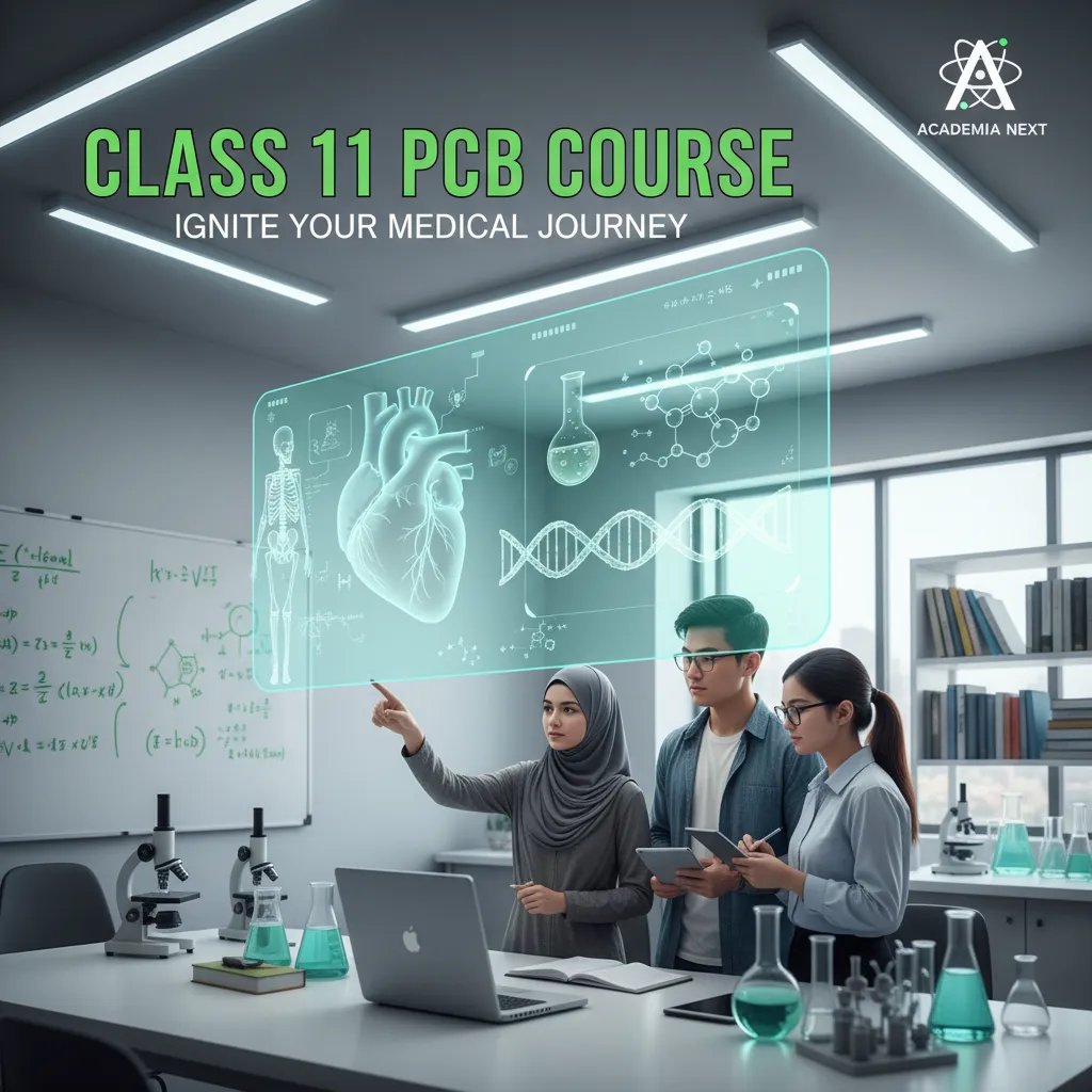 Class 11 PCB Course Image for Coaching Classes | Biology Medical Preparation Banner